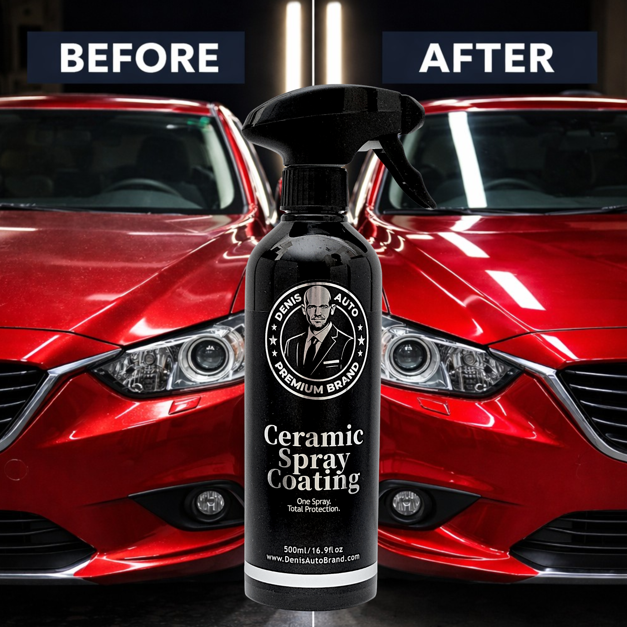 Denis Auto Ceramic Spray Coating (16.9oz / 500ml)