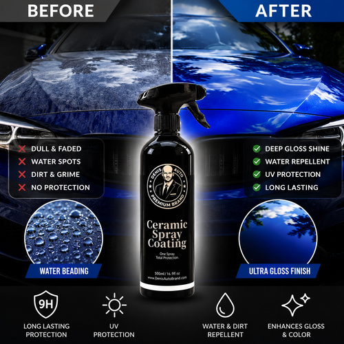 Ceramic Spray Coating Denis Auto (16.9oz / 500ml)